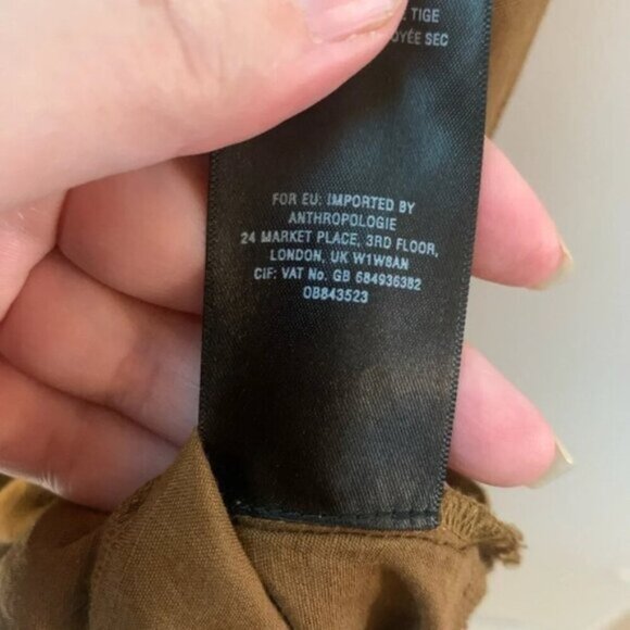 Anthropologie Maeve Liviana Tunic Wrap Sleeveless Top XS - Picture 6 of 11